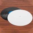 thumbnail image 4 of Raindrops 2Pcs Anti Static Felt Slipmats Protective Turntable Platter Vinyl Record Mats, 4 of 8
