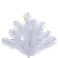 thumbnail image 4 of Vickerman Crystal White Pine White Christmas Tree with 300 Multicolored Italian LED, 4.5-Feet (A135747LED), 4 of 4