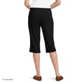 thumbnail image 2 of Lands' End Women's Sport Knit High Rise Elastic Waist Capri Pants, 2 of 6