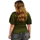 thumbnail image 3 of Blusa de largo ajustable, modelo 1731 Olivo Talla Extra, Curvy multicolor 36 Roman Fashion modelo 1731 Olivo Talla Extra, Curvy, 3 of 5