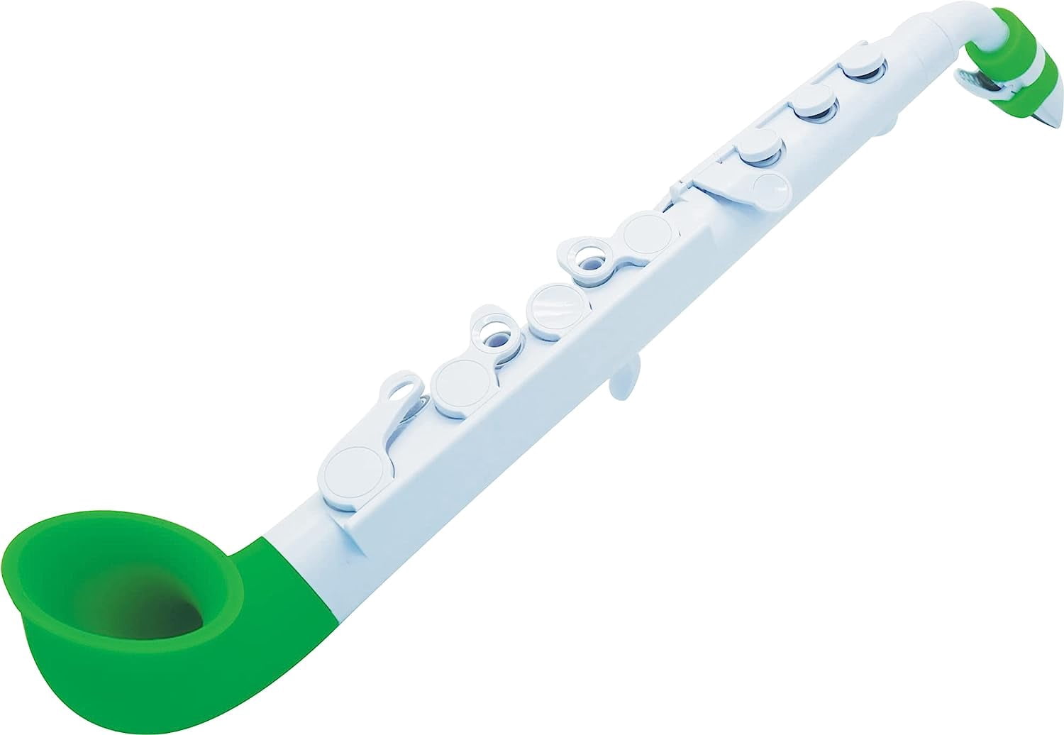 Nuvo Soprano Saxophone, White/Green (N520JWGN)