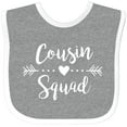 thumbnail image 3 of Inktastic Cousin Squad Boys or Girls Baby Bib, 3 of 4