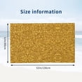 thumbnail image 2 of Gold Glitter Bath Towel, Highly Absorbent towels for bathroom Quick Drying Microfiber Bath Towels for Body, Soft Shower Towels for Sport, Yoga, SPA, Gym 27x55in, 2 of 5