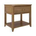 thumbnail image 3 of Max & Lily Nightstand with Storage Drawer, Small Solid Wood Bedside, Side Tables for Bedroom, 3 of 8