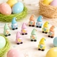 thumbnail image 5 of 25PCS Easter Mini Gnome Figurines Colorful Bunny Decor 1.38 Inch for Kids Easter Basket Stuffers, Cute Easter Decorations for Home Tabletop Display, 5 of 6