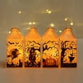 thumbnail image 3 of Visland Desktop Lantern Portable Pumpkin/Witch/Skeleton/Scarecrow Battery Powered Mini Kindergarten Gifts Halloween Kids LED Night Lamp for Party, 3 of 4