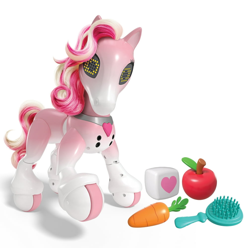 Zoomer Show Pony with Lights, Sounds and Interactive Movement Walmart