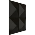 thumbnail image 2 of Ekena Millwork 11 7/8"W x 11 7/8"H Tirana EnduraWall Decorative 3D Wall Panel, Universal Metallic Carbon Mist (12-Pack for 11.76 Sq. Ft.), 2 of 6