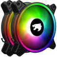 thumbnail image 1 of KIT 2 Ventiladores Eagle Warrior YAGUARET Huracan 120mm ARGB, 1 of 5