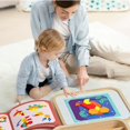 thumbnail image 4 of Tangram Puzzle Toy Wooden Geometric Brain Teaser Educational Learning Game For Kids Montessori Early Development Toy, 4 of 8