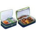 thumbnail image 2 of Picnic Plus ACM-721MT Entertainer Hot & Cold Food Carrier - Madeline Turquoise, 2 of 5