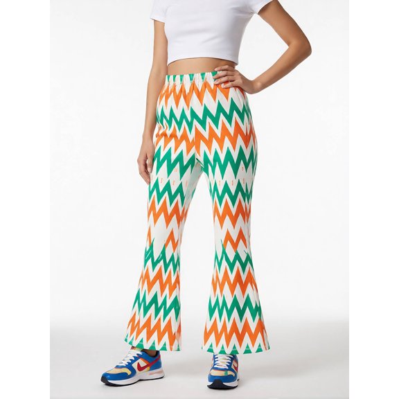Girls Flare Leggings Stretch Fit Elastic Waistband Bell Bottoms Trendy Bootcut Pants for Young Girls Age 5-13 Playwear