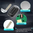 thumbnail image 4 of TQ8-FOB-4F29 433 MHz Replacement Keyless Entry Remote Smart Key Fob for Hyundai Palisade 2020 2021 2022 No.95440S8010 5 Buttons, 4 of 7