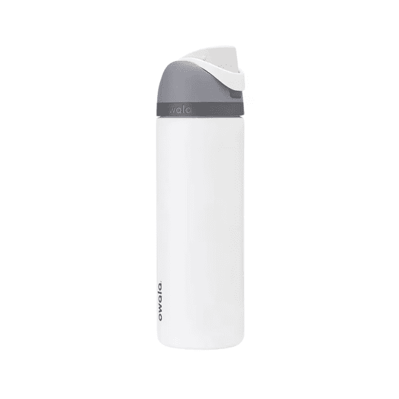 Owala FreeSip: Botella de acero inoxidable aislada con popote, 24 oz (700ml)