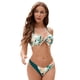 thumbnail image 3 of Gibobby Bañador de Bikini Traje de baño de dos piezas con estampado de verano para mujer Traje de baño sexy sin espalda Bikini Sling(A,M), 3 of 5