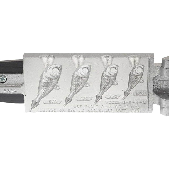 Do It Molds Ultra Minnow Jighead Mold 1/2, 3/4, 1, 1 1/2 oz