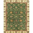 thumbnail image 1 of Ahgly Company Machine Washable Indoor Rectangle Abstract Avocado Green Area Rugs, 2' x 3', 1 of 7
