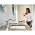 thumbnail image 5 of Moen 66172 Glyde Two Handle Bathroom Faucet Chrome, 5 of 7