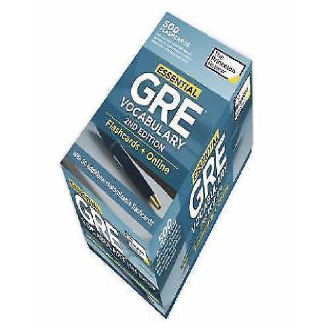 Essential GRE Vocabulary, 2nd Edition: Flashcards + Online: 500 Essential Vocabulary Words to Help Boost Your GRE Score (College Test Preparation)