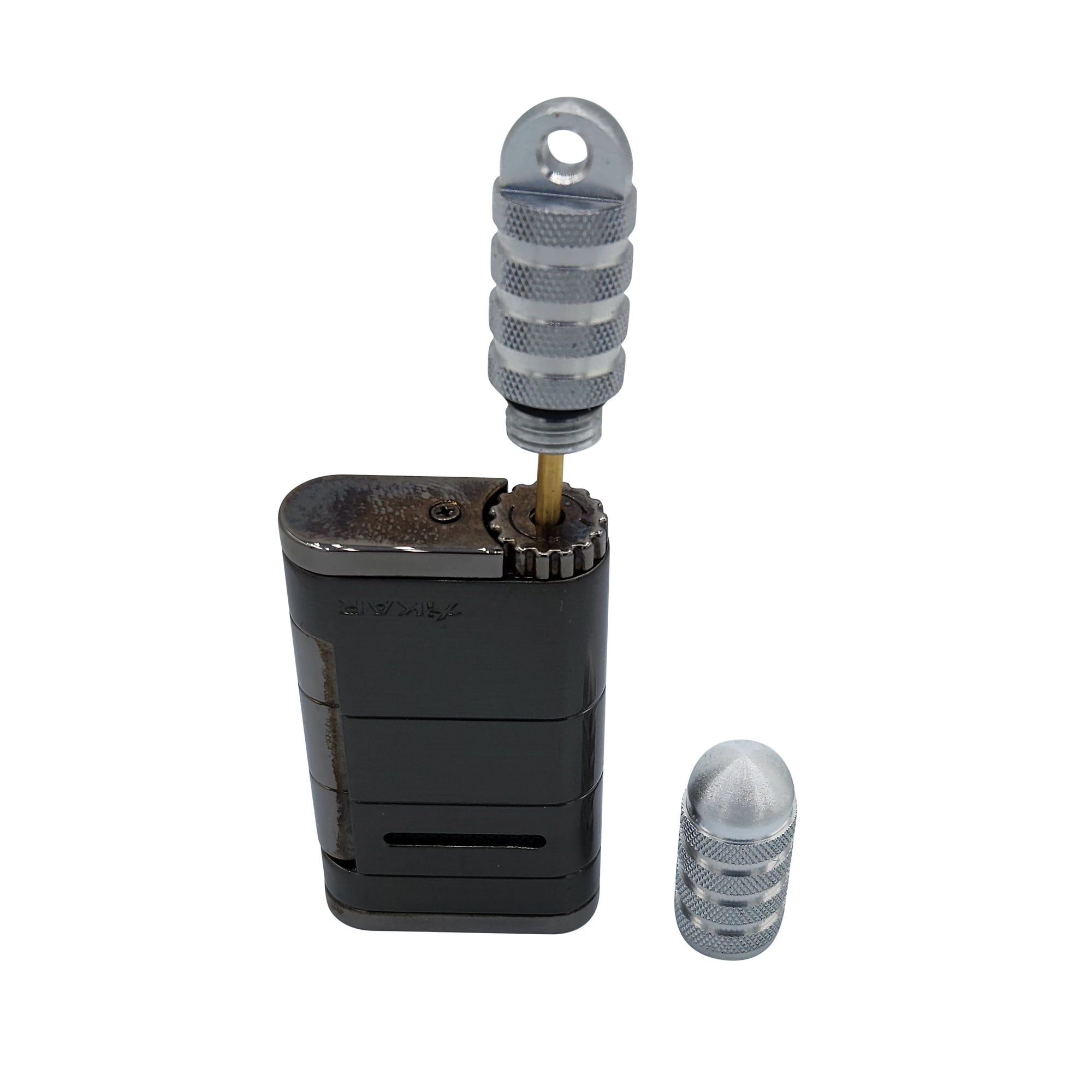 Butane Lighter Air Bleed Tool 2.0 in Raw Aluminum