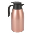 thumbnail image 1 of Coffee Vacuum Pot, Tea Vacuum Pot Convenient Practical Easy Cleaning 304 Stainless Steel  For Road Trips Silver,Gold,Rose Gold,Wine Red, 1 of 8