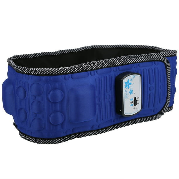 Ylshrf Electric Vibrating Waist Belt electric Vibration Massager Belly Waist Heating Slimming Belt Weight Loss X5 Us 100 240v fitness Massage Belt