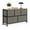 Dark green/5BC/39.37 x 11.81 x 20.79 inch, variant on Alvantor 5/7 Drawer Fabric Dresser, Storage Tower for Bedroom and Closet, Chest of Drawers with Sturdy Steel Frame & Wooden Top for Living Room, Entryway