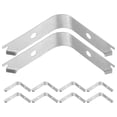 thumbnail image 4 of 100pcs Photo Frame Spring Hardware Aluminum Alloy Spring Clips Metal Spring Clips for Picture Frame, 4 of 6