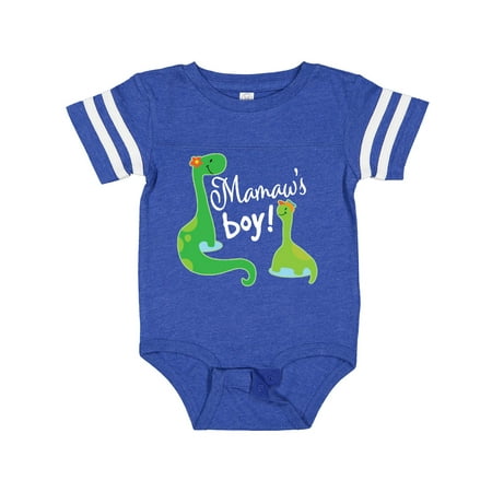 

Inktastic Mamaws Boy Grandson Gift Dinosaur Gift Baby Boy Bodysuit