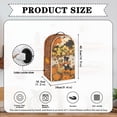 thumbnail image 6 of HELLHERO Mixer Cover Elastic with Handle 15.94"H x 9.45"L x 7.28"W Multifunctional, Pumpkin and Maple Leaf Pattern, 6 of 6