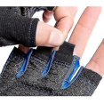 thumbnail image 4 of Guantes de entrenamiento con el dedo completo Afortunado Sencillez con muñequera protección completa de la palma, 4 of 5