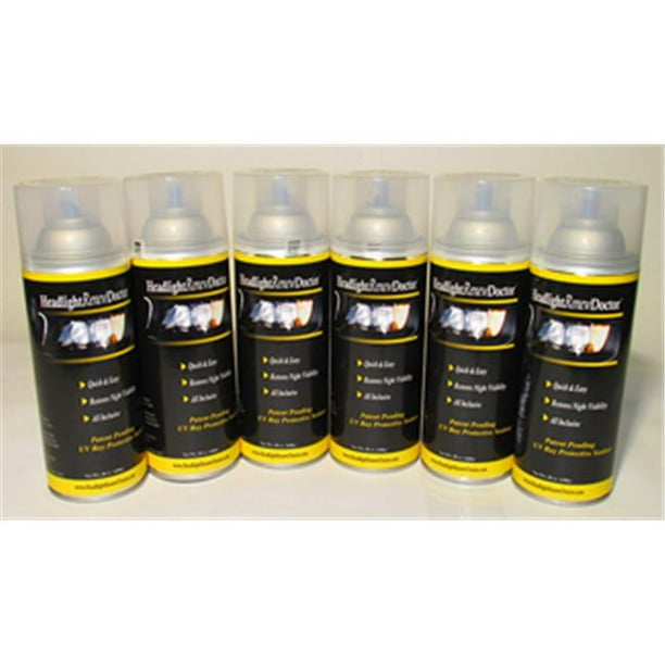Headlight Renew Doctor HRD10406 UV Ray Protective SprayOn Sealant
