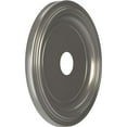 thumbnail image 2 of Ekena Millwork 19"OD x 3 1/2"ID x 1 1/2"P Traditional Thermoformed PVC Ceiling Medallion (Fits Canopies up to 11 1/2"), Aged Dark Steel, 2 of 5