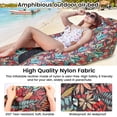 thumbnail image 6 of SHANNA Adults Polyester Inflatable and Waterproof Air Couch Lounge Chair Tropical Red, 6 of 9