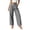 Gray, variant on Women's Wide Leg Pants Casual High Waisted Slacks Straight Dressy Pants Palazzo Trousers with Pockets, Black S