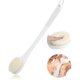 thumbnail image 1 of wonima11 17-Inch Back Scrubber for Shower, Anti-Slip Exfoliating Body Brush for Bath, Gentle Back Brush for Shower for Men, and Women, Cleaning Skin for Smooth, Glowing Skin (White), 1 of 1