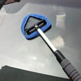 thumbnail image 4 of SJYYTT Windshield Cleaner Tool Interior Car Window Cleaner Tool Inside Cleaning Supplies Car Cleaning Kit Automotive Glass Auto Cleaner Wand with Reusable Microfiber Glass Wiper Cleaning Brush Cover, 4 of 8