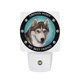 thumbnail image 1 of Husky Siberiano Luz nocturna LED con sensor de anochecer a amanecer para dormitorio, baño, pasillo, escaleras - Lámpara LED nocturna de enchufe, 0.5W - 1 pieza, 1 of 6