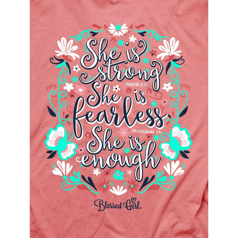 She Is Fearless Proverbs 31 Shirt She Is Fearless Proverbs 31 Shirt