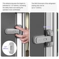 thumbnail image 5 of EUDEMON 1 Pack Updated Child Proof Refrigerator/Fridge/Freezer Door Lock Apply to Max 1"(25mm) Sealing Strip for Toddlers and Kids, no Tools Need or Drill(Grey), 5 of 8
