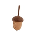 thumbnail image 2 of AMLESO 2x Infuseur de Thé en Silicone Réutilisable en Forme de Gland pour Famille Bureau, Marron, 3 Pcs, 2 of 8