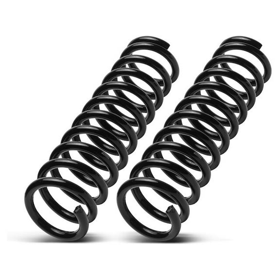 Front Coil Spring Set 2 - Compatible with 1972 Pontiac GTO Base