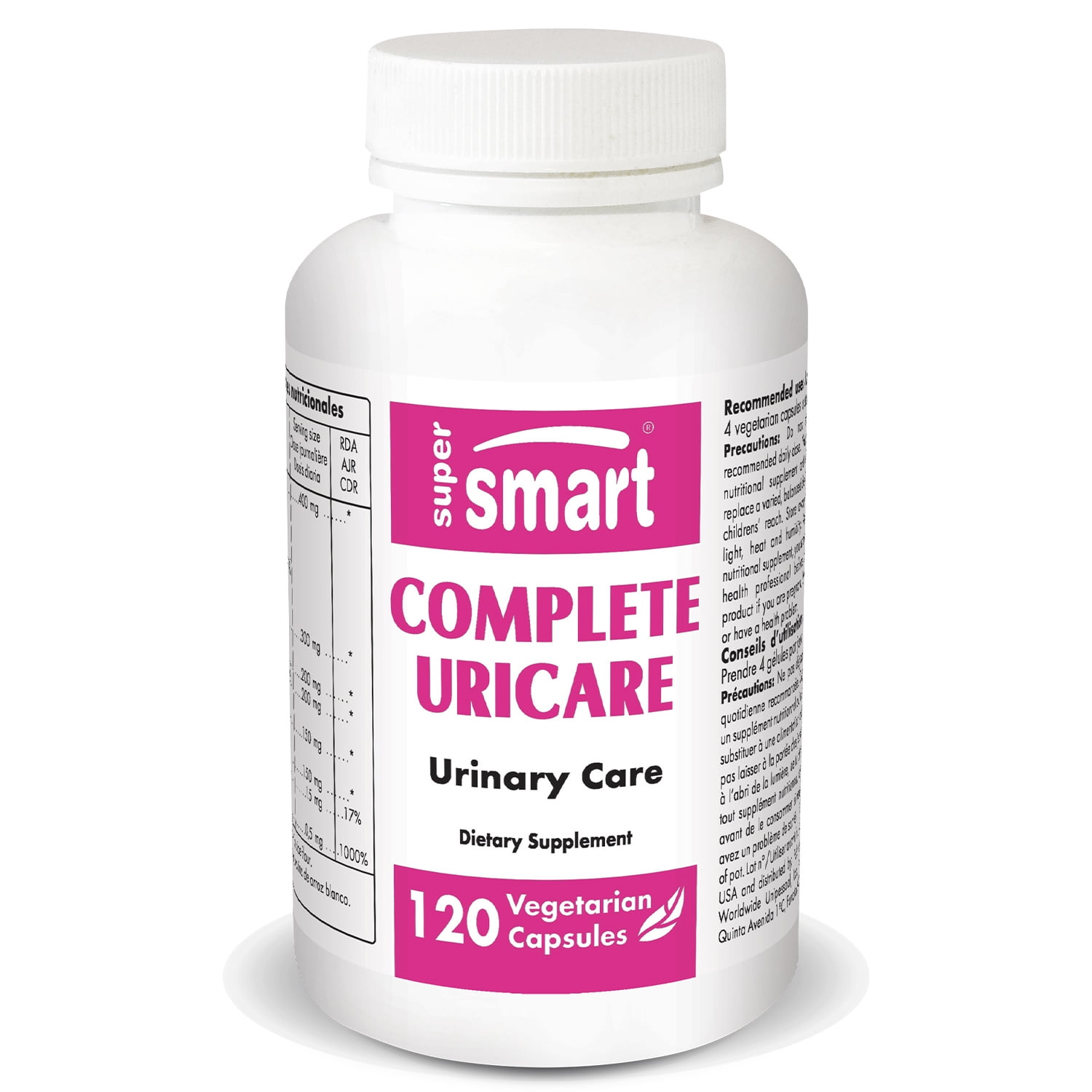 Supersmart Complete Uricare (GoLess) Bladder Control Supplement Urinary Tract Health