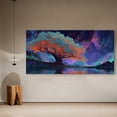 thumbnail image 7 of Large Tree of Life Canvas Wall Art, Abstract Canvas Prints Fantasy Landscape Paintings, Oversized Nature Pictures Artwork for Modern Home Decoration, 7 of 7