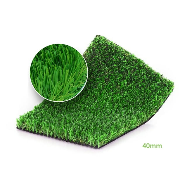 Paquete de 10 Piezas Pasto Sintético 40 mm