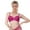 Rose, variant on Women's Sequins Sparkle Beaded Accents Bra Top Rave Cabaret Belly Dance Costume Clubwear 34/75,38,85,38/85,Red