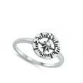thumbnail image 4 of North Star Compass Ring .925 Sterling Silver Band Jewelry Female Male Unisex Size 11, 4 of 4