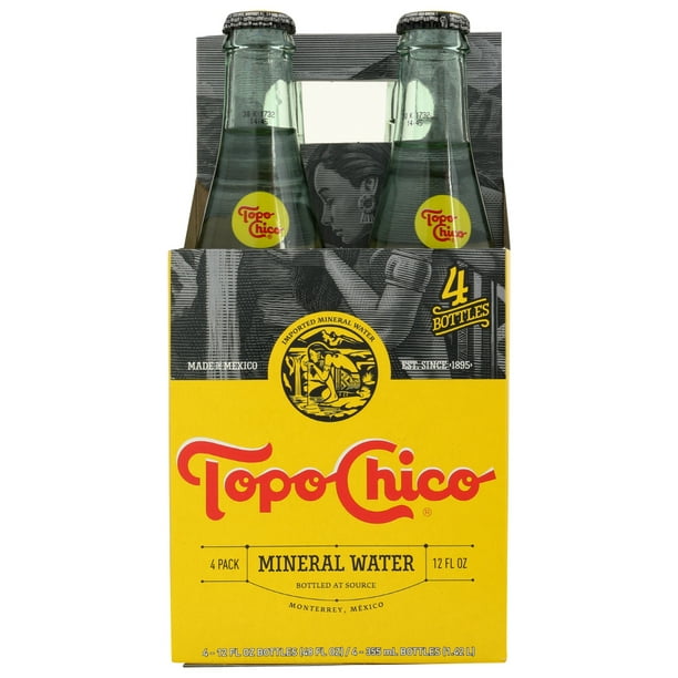 Topo Chico Carbonated Mineral Water, 12 Fz