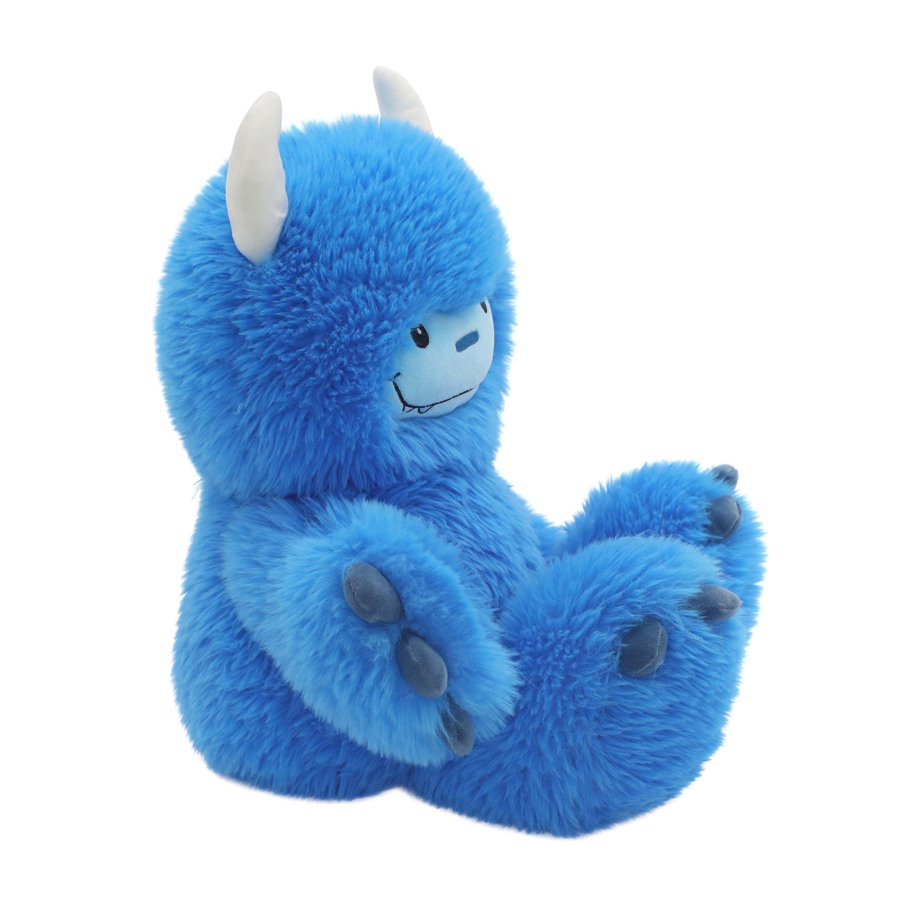 Grand et adorable Yéti en peluche bleue de 33 cm pour la Saint-Valentin par Way to Celebrate