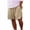 Khaki, variant on Admvng Men's Shorts Casual Big & Tall Drawstring Elastic Waist Summer Beach Vacation Shorts with Pockets